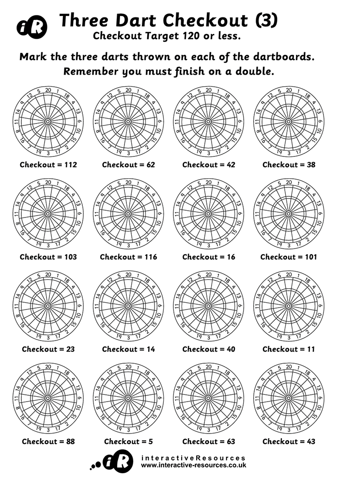 Three Dart Checkout (3)